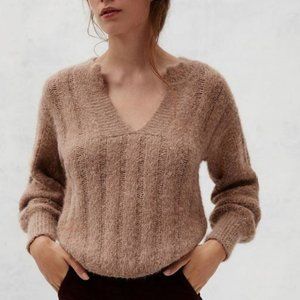 Anthropologie Pilcro Maggie V-Neck Sweater NWOT